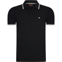 cappuccino italia polo applique pique para hombre