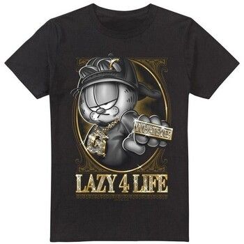 Garfield Camiseta Lazy 4 Life para hombre
