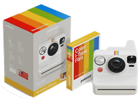 camara instantanea - polaroid now generation 3  paquete de pelicula color i-type flash preciso guijarro blanco