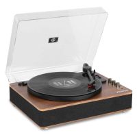 tocadiscos fenton rp162 bluetooth traccion por correa usb-mp3 nogal