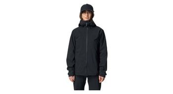 Chaqueta impermeable houdini bff negra mujer