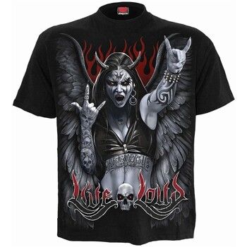 Spiral Camiseta Rock Loud para mujer