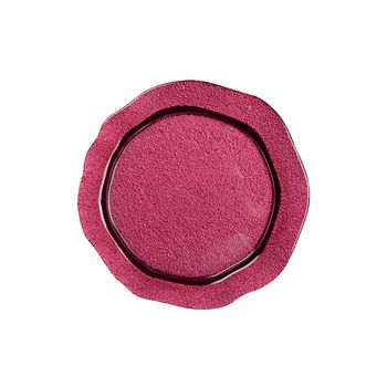 Plato de postre fucsia - lote de 6