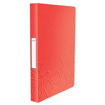 Leitz Urban Chic carpeta de anillas con 2 juntas roja (26 mm)