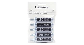 Cartuchos de co2 lezyne 20 g  5 piezas