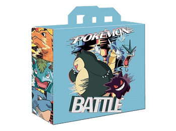 Bolsa - Sherwood Pokemon Battle, De Rafia, 45x40 cm