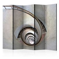 biombo - white spiral stairs ii 225x172 cm