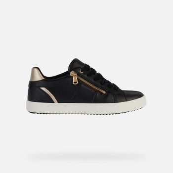 GEOX Blomiee Mujer Negro/ Dorado Claro