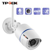 camara ip de 4mp y 1080p para exteriores wifi camara de seguridad para el hogar vigilancia inalambrica wi fi bullet video ip impermeable camara hd camhi