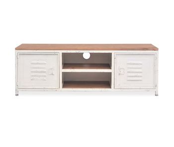 Mueble para la televisión blanco 120x30x40 cm