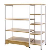estante de cocina 90x40x95 cm madera natural