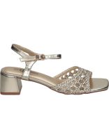 sandalias de fiesta polka 444 doradas 36