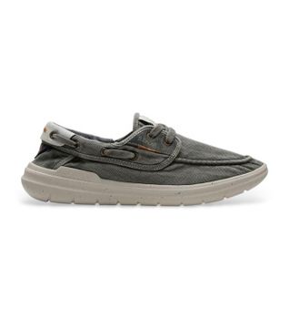 Replay para hombre. RSM30001T Zapatillas Instant Boat verde (45), Tela, Plano, Cordones, Casual