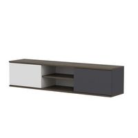 mueble tv ayze antracita nogal blanco