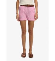 superdry para mujer w7110496a shorts mid rise linen rosa 26 casual lino