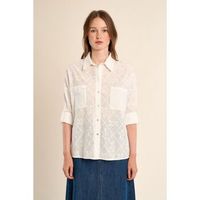 molly bracken camisa t1797ee-offwhite para mujer