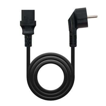 Nanocable Cable Alimentación CPU CEE7/M-C13/H 2m Negro
