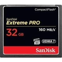 Sandisk 32GB Extreme Pro CF 160MB/s 32GB CompactFl