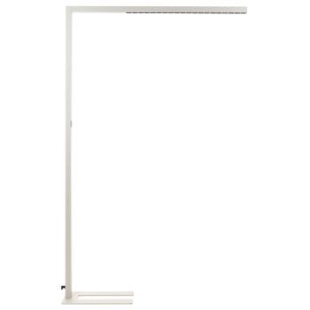Lámpara De Pie Led De Metal Plateado 194 Cm Sensor Movimiento Regulación Mensa