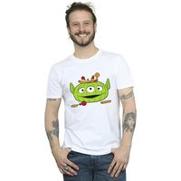 disney camiseta alien pumpkin basket para hombre
