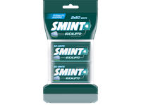 caramelos - smint twinpack by chupa chups sabor eucalipto sin gluten azucar 2x50 unidades 70g
