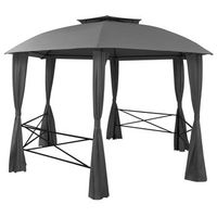 360x312x265 cm estructura de acero con recubrimiento en polvo - antracita