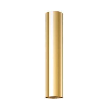 Lámpara de techo brillo dorado acero alt. 31 cm