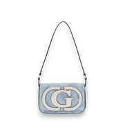 guess para mujer hwdg9740190 bolsa con logo ruby azul osfa casual algodon