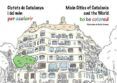 ciutats de catalunya i del mon per acolorir