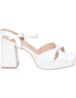 sandalias de tacon buonarotti ns2386 blancas 36