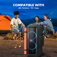 funda protectora para altavoz portatil jbl partybox 720 con bolsillo para microfono bolsa de almacenamiento protectora de doble cara resistente al desgaste