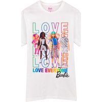 dessins animes camiseta love everyone para mujer