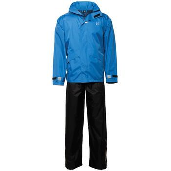 Chaqueta Y Pantalón Impermeables Talla M Azul Y Negro 29144 Willex