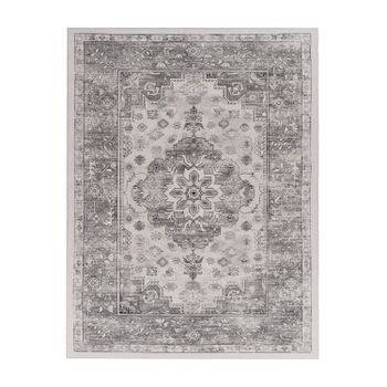 Alfombra lavable Sami gris  160x220 cm