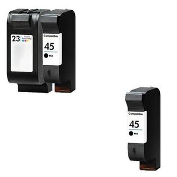 Compatible Multipack HP DeskJet 710c Printer Ink Cartridges (3 Pack) -51645A
