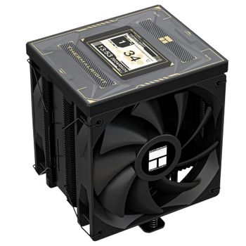 Refrigeración Aire Thermalright Socket LGA1851/1700/AM5 120mm Burst Assassin 120 Vision BLACK Pantalla IPS
