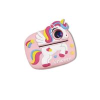camara instantanea klack klack flash impresion instantanea unicornio rosa
