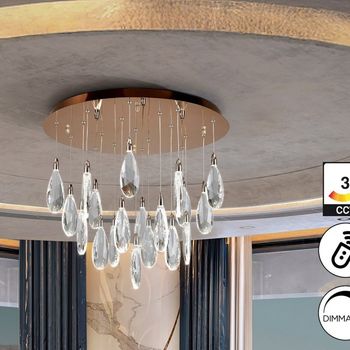 Lámpara de techo led lagrimas (38w)
