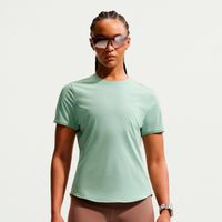 nike swift camiseta de running mujeres - verde claro plateado