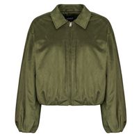 only chaqueta onlfiona faux suede padded bomber para mujer