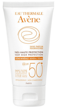 Avène Solar Crema Mineral SPF50+ 50 ml