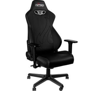 NITRO CONCEPTS S300 EX Gaming Chair - Black, Black
