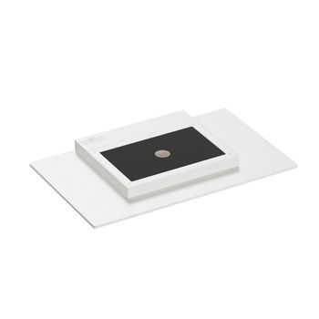 Pla Xl Blanco - Aplique Led De Pared De 35 W Con Interruptor Cct, 2700 K/3200 K/4000 K, Aluminio, Luz De Pared Ascendente - Beneito & Faure