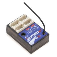 dumborc p4fmg receptor rc de 24ghz 4ch con soporte de giroscopio para transmisores de radio x4 x5 x6 x6pm ddf-350