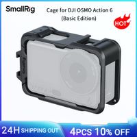 carcasa smallrig para dji osmo action 6 edicion basica con soporte de zapata fria y monturas de liberacion rapida para grabacion horizontal y vertical 5886
