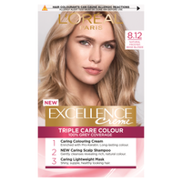 loreal paris excellence creme 812 natural frosted beige blonde dye