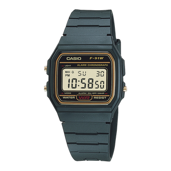 Reloj digital unisex retro Casio F-91WG-9QJH 