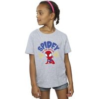 marvel camiseta spidey and his amazing friends rescue para nina
