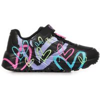 skechers deportivas moda uno lite heart status para nina