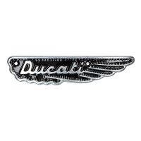 emblema deposito de combustible ducati scrambler izquierda